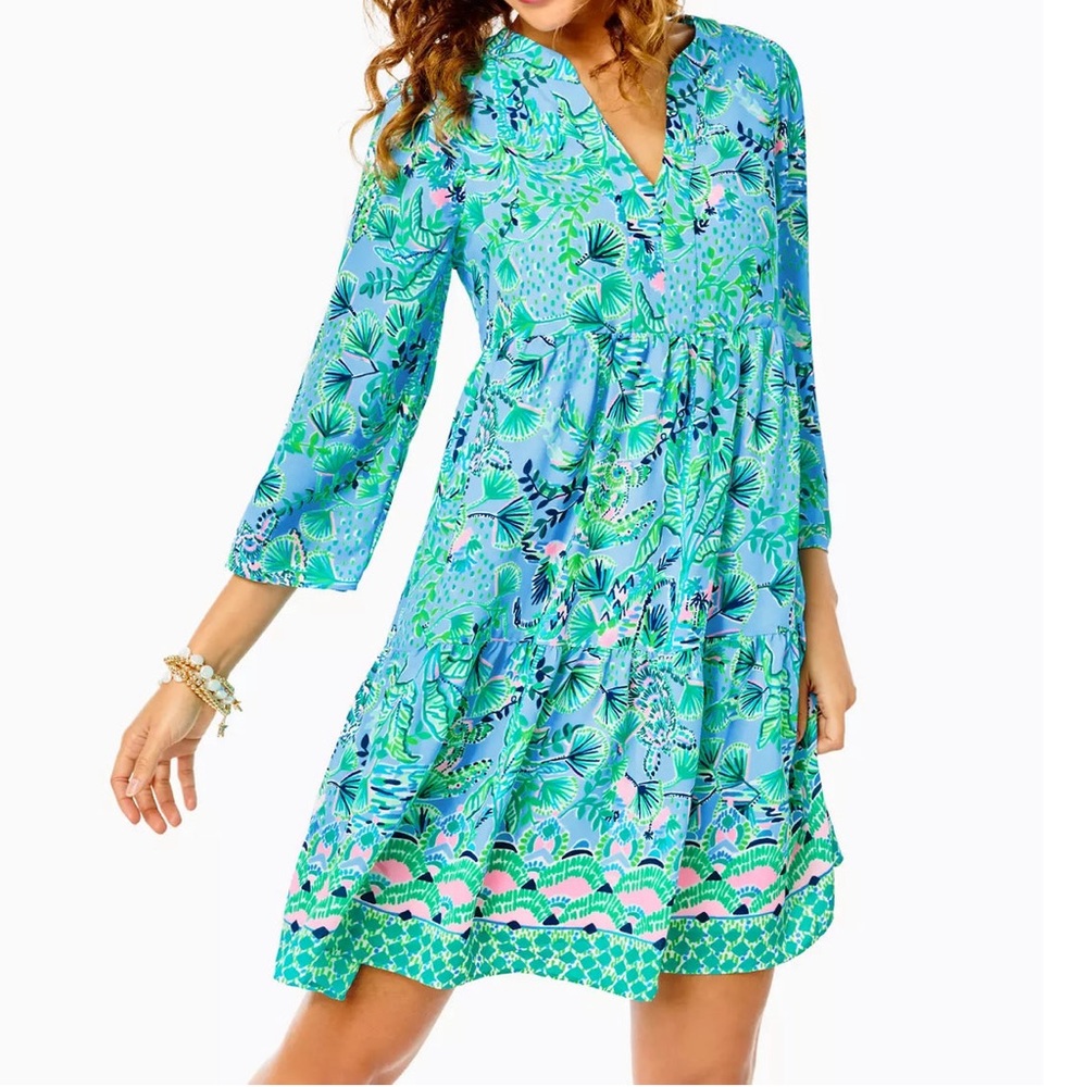 Lilly Pulitzer Martine 3/4 sleeve dress